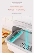 Ev Sofra Eşyası Sterilizatörü - Küçük - Mavi - 12