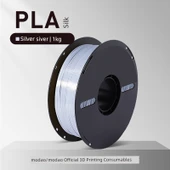 PLA İpek Filament - Tek Renk [Gümüş] - 1