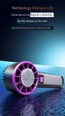Taşınabilir USB Şarjlı Soğutma Fanı - Ultra [Aprikot Beyaz] 4600mAh 16C - 6