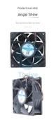 12V IP68 Su Geçirmez Nemlendirici Dış Mekan Fanı - 24V (IP68 Seviyesi Su) - 11