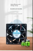 12V IP68 Su Geçirmez Nemlendirici Dış Mekan Fanı - 48V IP68 (Dört Tel) - 9