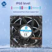 12V IP68 Su Geçirmez Nemlendirici Dış Mekan Fanı - 24V (IP68 Seviyesi Su) - 3