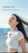 Halterneck Fan - Bambunun Gölgesi - 10000mAh - Soğuk Rüzgar - 8
