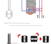 Yüksek Sıcaklık Paslanmaz Çelik Float Switch - 500mm 0~220V - 10