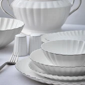 Aryıldız Sintra Platin 60 Parça Yemek Takımı - 2