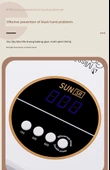 Kırmızı Işık 5 Saniye Hızlı Kurutma 180W LED Oje Lambası - Kırmızı Işık (Siyah Ellere Duyarsız) - 12