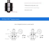 Yüksek Sıcaklık Paslanmaz Çelik Float Switch - 75mm 0~220V OKI butik - 11