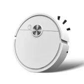 Otomatik Temizlik Robotu - Beyaz (20cm Üçü Bir Arada) - 5