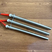 Barbekü Fırını Isıtma Borusu - 30cm Izgara Ağızlı (33cm Toplam Uzunluk) - 3