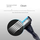 Apache Qi Tıraş Makinesi - Üst Ağırlık Beş Katmanlı 1 Alet Tutucu 2 Alet Başlığı thumbnail 8