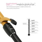 Büyük Dalga Saç Maşası - 32mm - 5