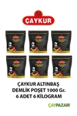 ÇAYKUR Altınbaş Klasik Siyah Kolay Demlik Poşet Çay 6'lı 200 X 5 G - 1
