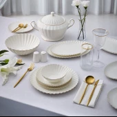 Aryıldız Sintra Gold 60 Parça Yemek Takımı - 1