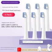 Elektrikli Diş Fırçası Yedeği - Mini Küçük Başlık - 6 Adet - 1