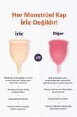 İRİE Adet Kabı [[small Nude]] Kullanımı Kolay - Sızdırmaz - Konforlu - Can Yakmaz Acıtmaz - 3