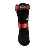 DragonDo DRGN-T51 Hakiki Deri Kaval Koruyucu Kırmızı Profesyonel kickboks Kaval Koruyucu - 5