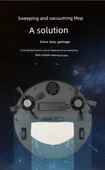 Şarjlı Akıllı Robot Süpürge - Sprey Tarzı - Siyah APP Su Tankı Versiyonu - 11