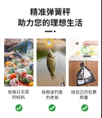 Taşınabilir Yüksek Hassasiyetli Elektronik Kanca Terazisi - Yeşil 2 Paket thumbnail 10