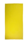 Hızlı Kuruyan Plaj Havlusu %100 Pamuk Yellow Marine Dokuma Plaj Havlusu - Sarı - 1