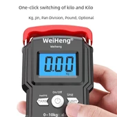 Taşınabilir Elektronik Askı Terazisi - Extreme Pil - 50kg - 4