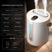 Hava Nemlendirici - UV Sterilizasyon - Gelişmiş İki Kullanımlı Süt Beyaz - 1