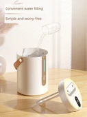 Ev Ofis Hava Nemlendirici Aromaterapi Sprey Cihazı - Şarj Yükseltmesi - Çift Sprey - 2.5L - 4