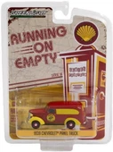Greenlight 1939 Chevrolet Panel Truck Shell Gasoline 1/64 Model Araba - 3