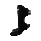 DragonDo DRGN-T52 Hakiki Deri Kaval Koruyucu Siyah Muay Thai Kaval Koruyucu - 3