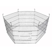 Küçük Irk Köpek ve Tavşanlar İçin Panel Çit 61x48Cm 6 Parça - 1