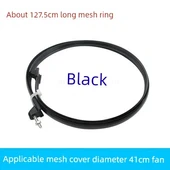 Elektrikli Fan Sabit Halka - Yüksek Kalite 14 inç 41cm Siyah - 1