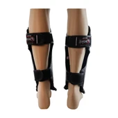 DragonDo DRGN-T52 Hakiki Deri Kaval Koruyucu Siyah Muay Thai Kaval Koruyucu - 4