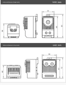 Termal Anahtar Isıtıcı Fan Termostatı - NTK1-111 +80*80*25 Fan (220V) - 9