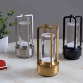 NOAS YL86 1246 Halki Sılver Şarjlı Masa Lambası 3 Renk - 5