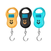 50kg Mini Dijital Asma Terazi - Mavi - 50kg/10g - 5