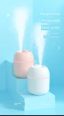 USB Taşınabilir Nemlendirici - Pembe - 220ml - 11