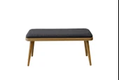 Esyala Saga Mini Bench, Karina Meşe Antrasit 1053 - 1