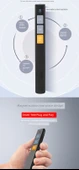 Çok Fonksiyonlu Lazer Pointer PPT Uzaktan Kumanda Kalemi - Minimalist Beyaz - 10
