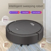 Otomatik Süpürme Robotu - Beyaz Geliştirilmiş Mikro Sessiz Büyük Güç Süpürme Emme Sürükleme Bez Fırça * 2 - 3