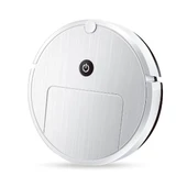 USB Şarjlı Otomatik Süpürme Robot Mop - Siyah - 6