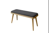 Esyala Saga Mini Bench, Karina Meşe Antrasit 1053 - 2