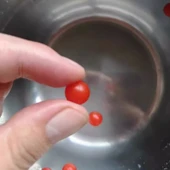 Kırmızı PP Plastik Sıvı Seviye Göstergesi Yüzen Top - Kırmızı 20mm Çap (2 Adet) thumbnail 2