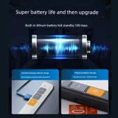 Çok Fonksiyonlu Lazer Pointer PPT Uzaktan Kumanda Kalemi - Minimalist Beyaz - 3
