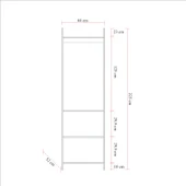 Esyala Rivo Modül 03  Modüler Gardırop - 6