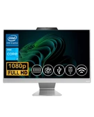 Asus i3-1315U 16GB DDR5 256GB M.2 SSD A3402WVAK-I38256W0D ATL6  23.8" Beyaz Fdos All In One Bilgisayar - 1