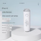 Taşınabilir Mini UV Oje Lambası - Beyaz Priz - 1