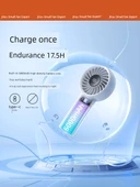 Taşınabilir USB Şarjlı El Fanı - 5000mAh Xingyao Siyah - Hızlı Şarj - 5