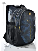 Relaxion Kamuflaj Desenli Okul Sırt Çantası 2235 - 1