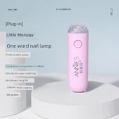 Taşınabilir Mini UV Oje Lambası - Mor Priz - 1