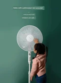 Çocuklar için Güvenlik Fan Kapağı - Mutlu Kız [1 Paket] 40-50cm - 11