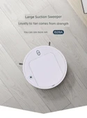 3'ü 1 Arada Süpürme Robotu - Sıcak Satış - Siyah - 10